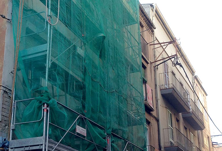 Rehabilitación fachada - Crespo